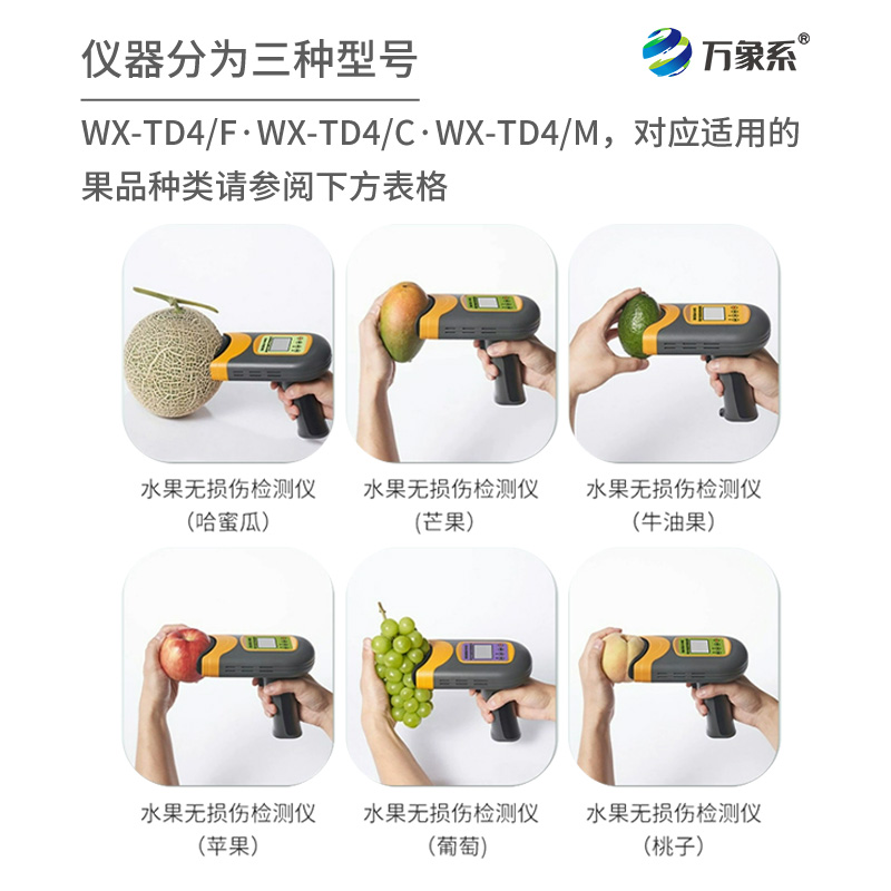 水果的X光眼：便攜式水果糖度無(wú)損傷檢測(cè)儀